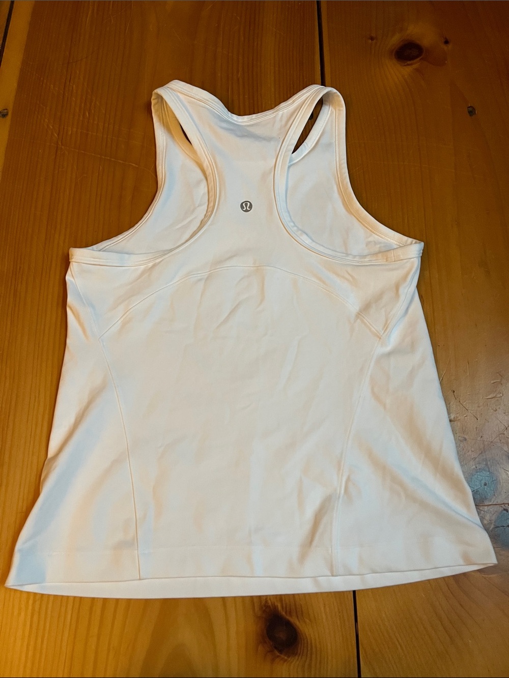 LULULEMON White Align Racerback Tank Top Fitted - Picture 2 of 5